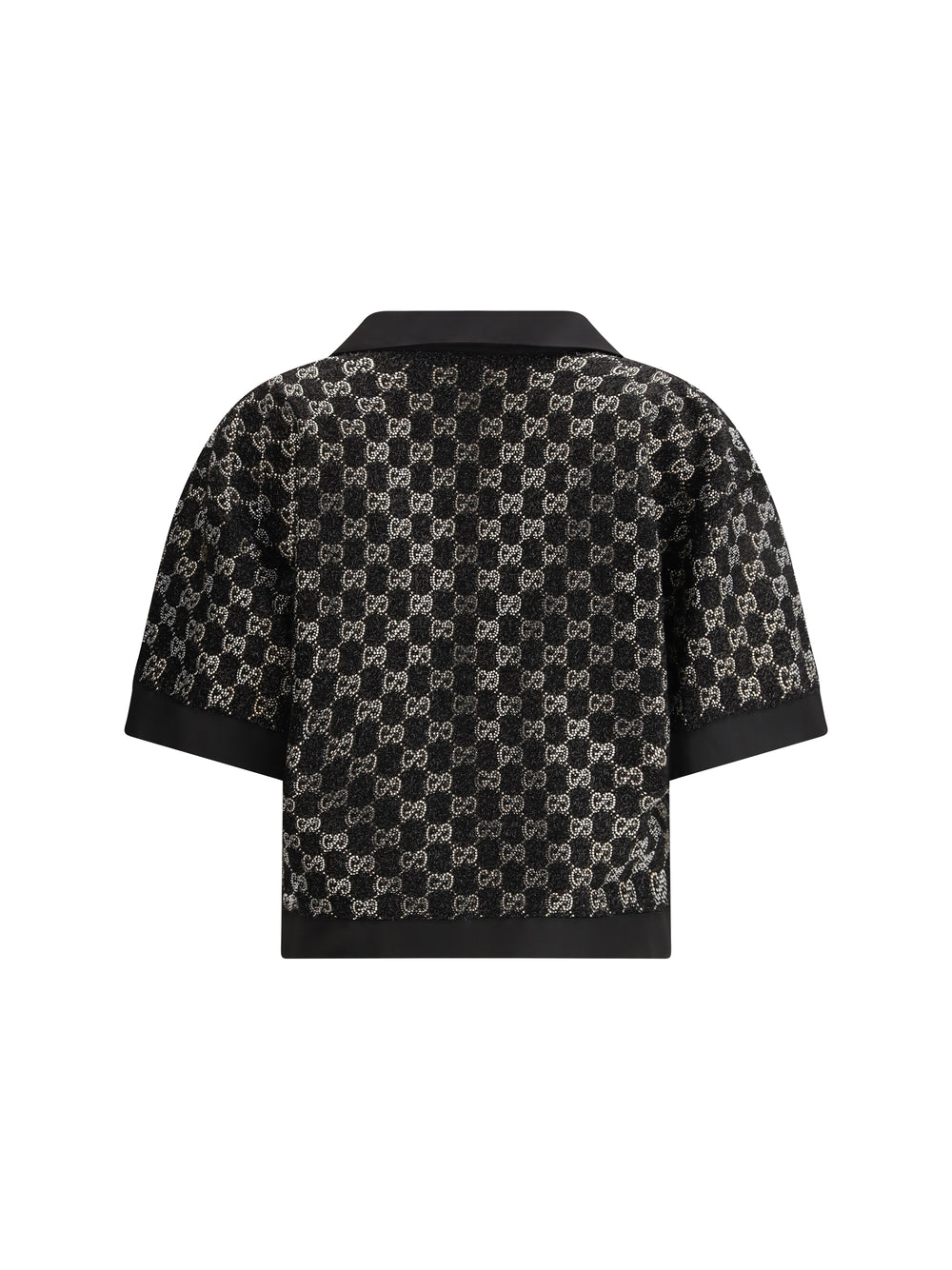 Wool lamé tweed Top 2