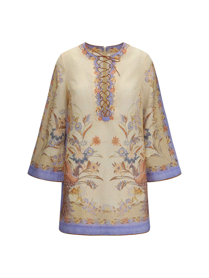 Indra floral tunic Dress