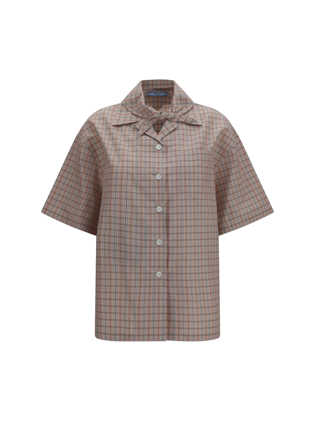 Short-sleeved Check Shirt 1
