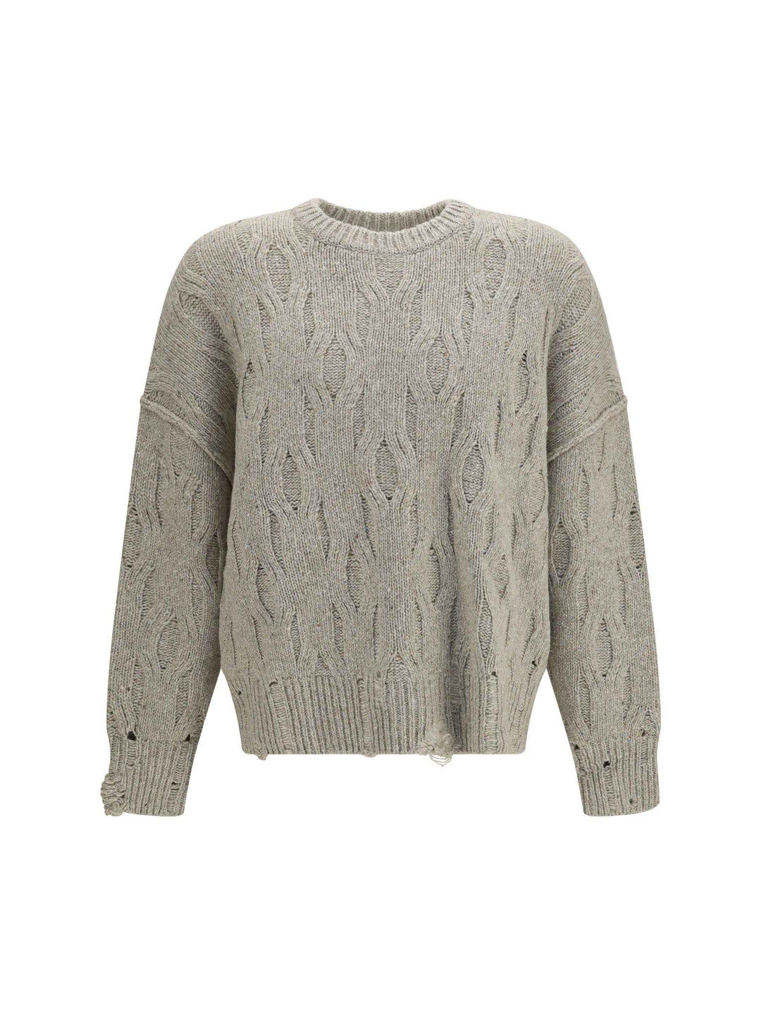 Wool-blend Crewneck Sweater