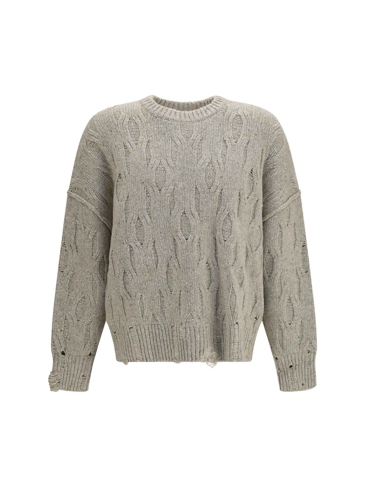 Wool-blend Crewneck Sweater