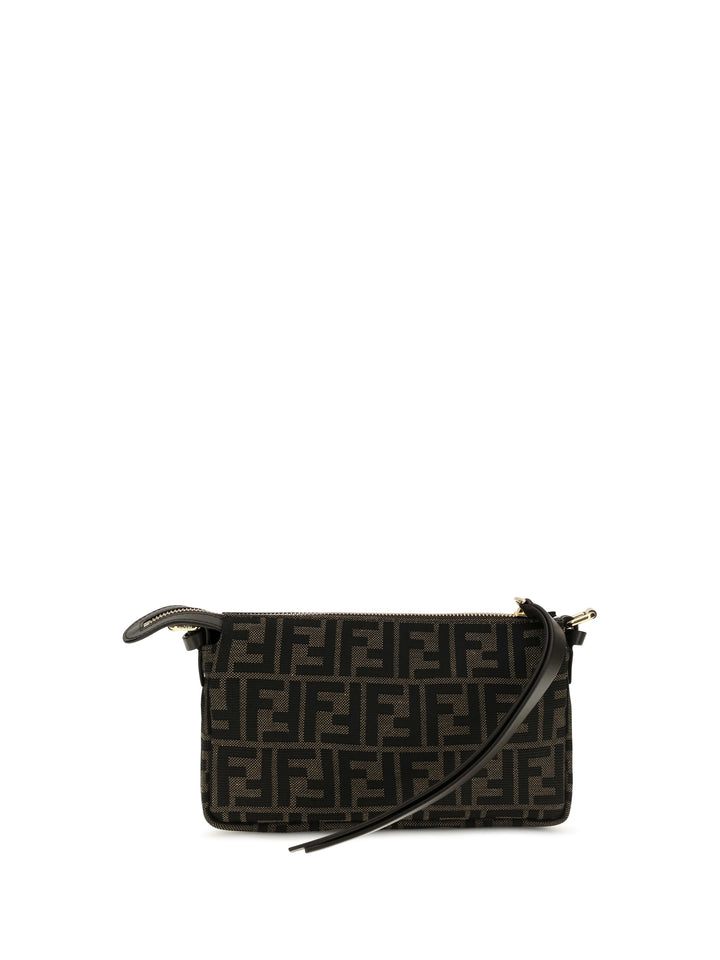 All-over monogram jacquard Shoulder Bag 1