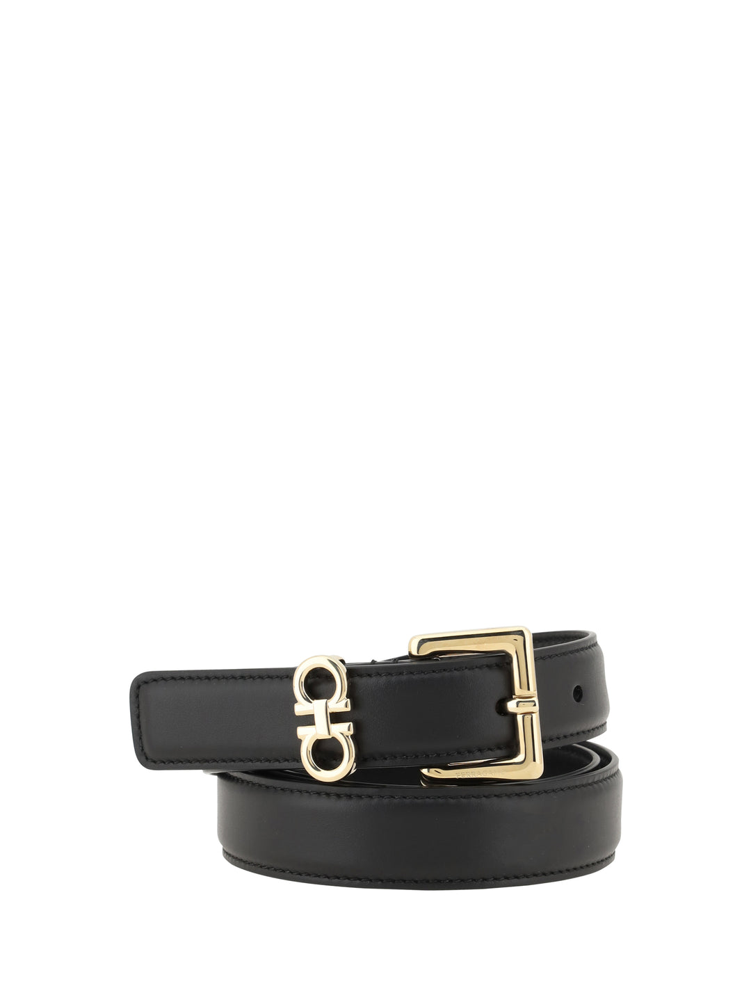 Gancini leather Belt 1