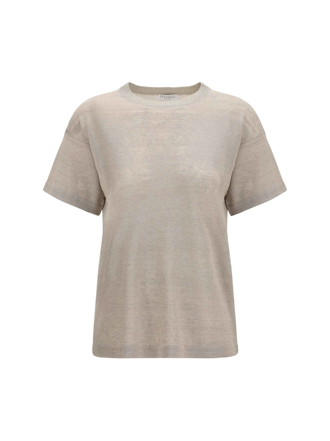 Crewneck short-sleeve T-shirt