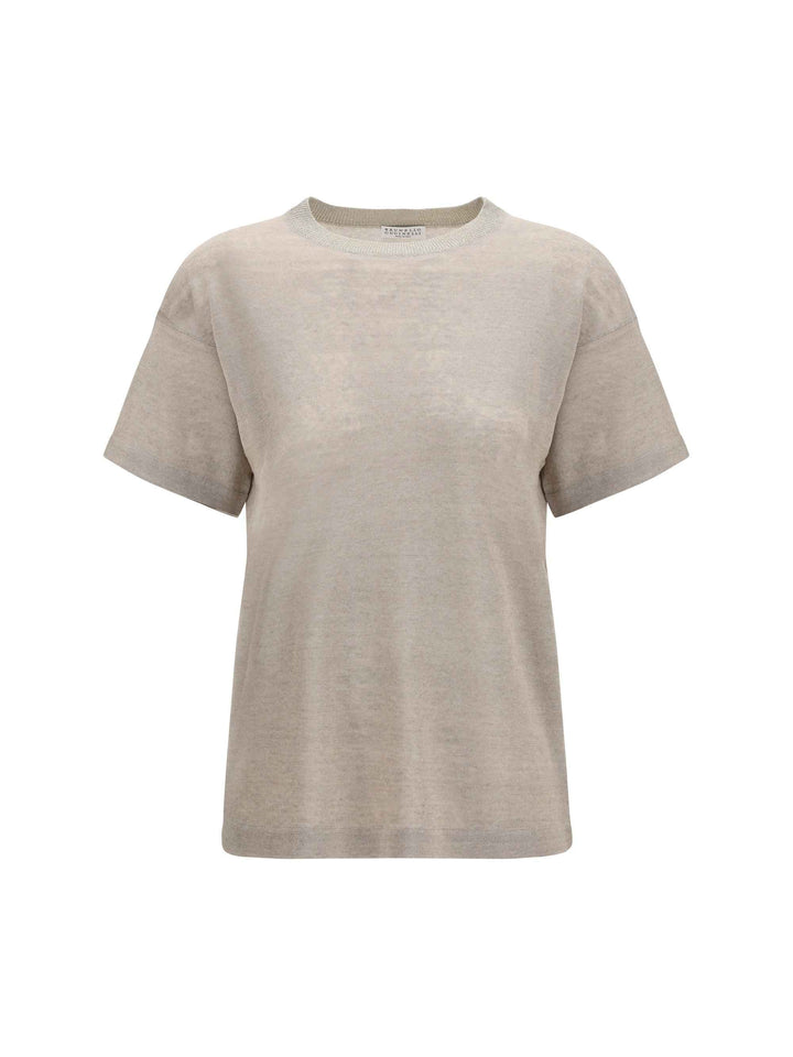 Crewneck short-sleeve T-shirt