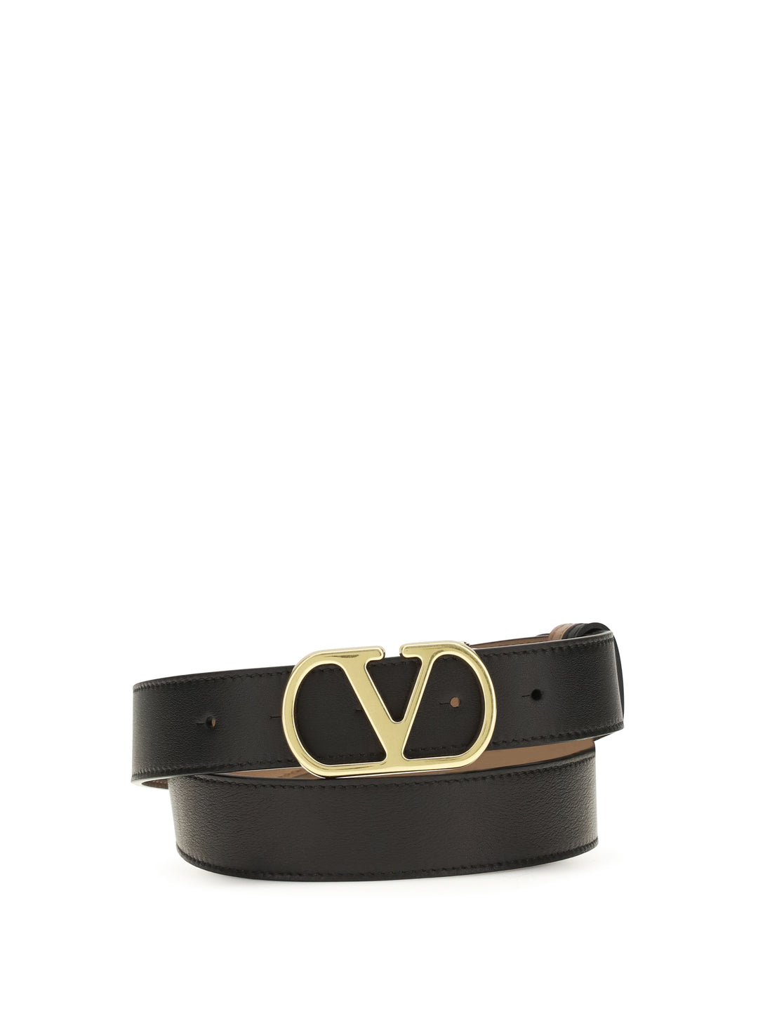 VLogo Signature reversible polished calf leather Belt 1