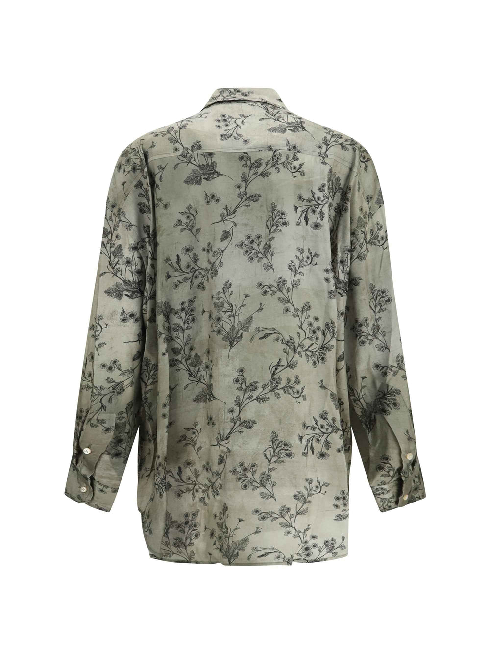 V-neck ruffle Shirt