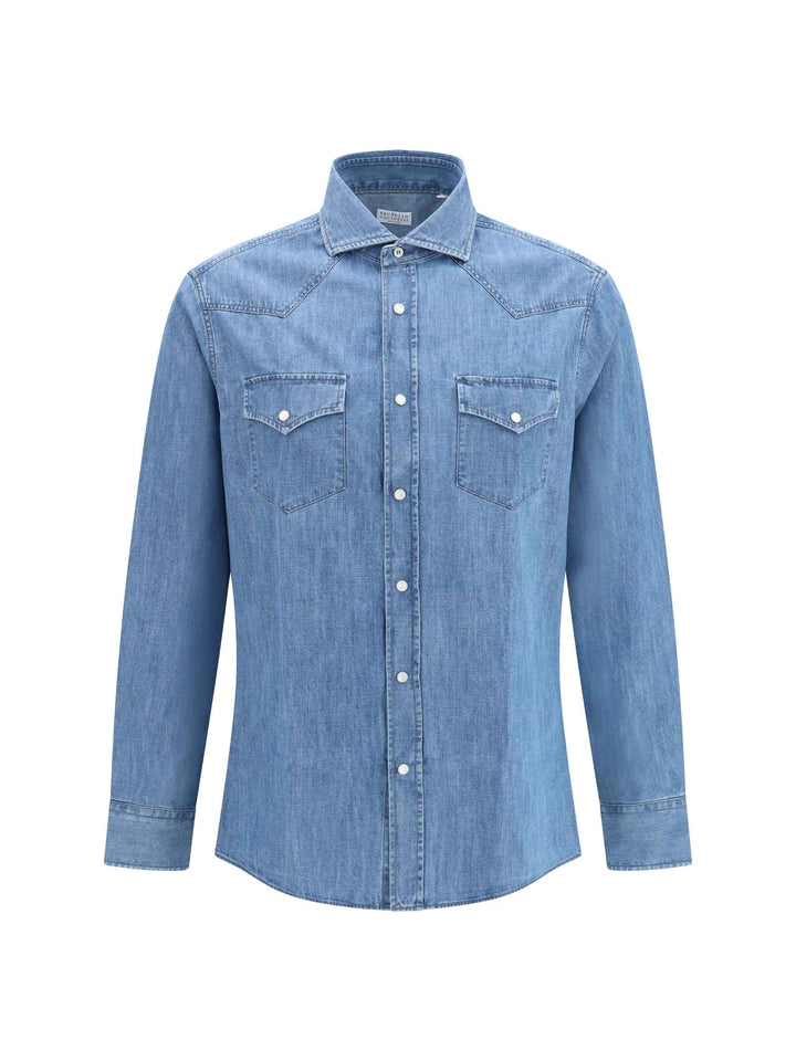 Easy Fit lightweight denim Shirt