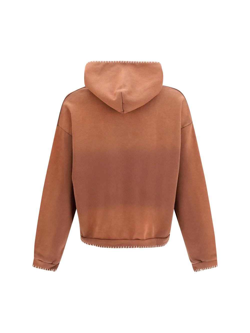 Hoodie with stitch details