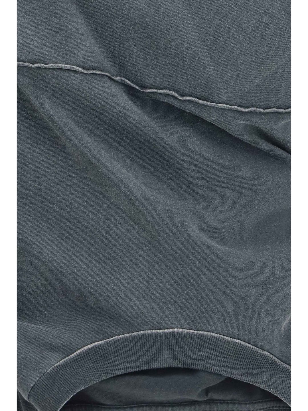 Asymmetric draped jersey Top