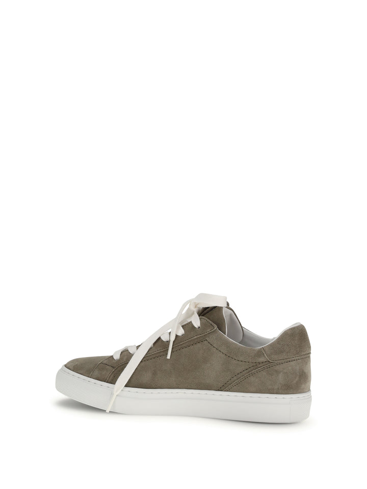 Suede Sneakers with Precious Loop 3