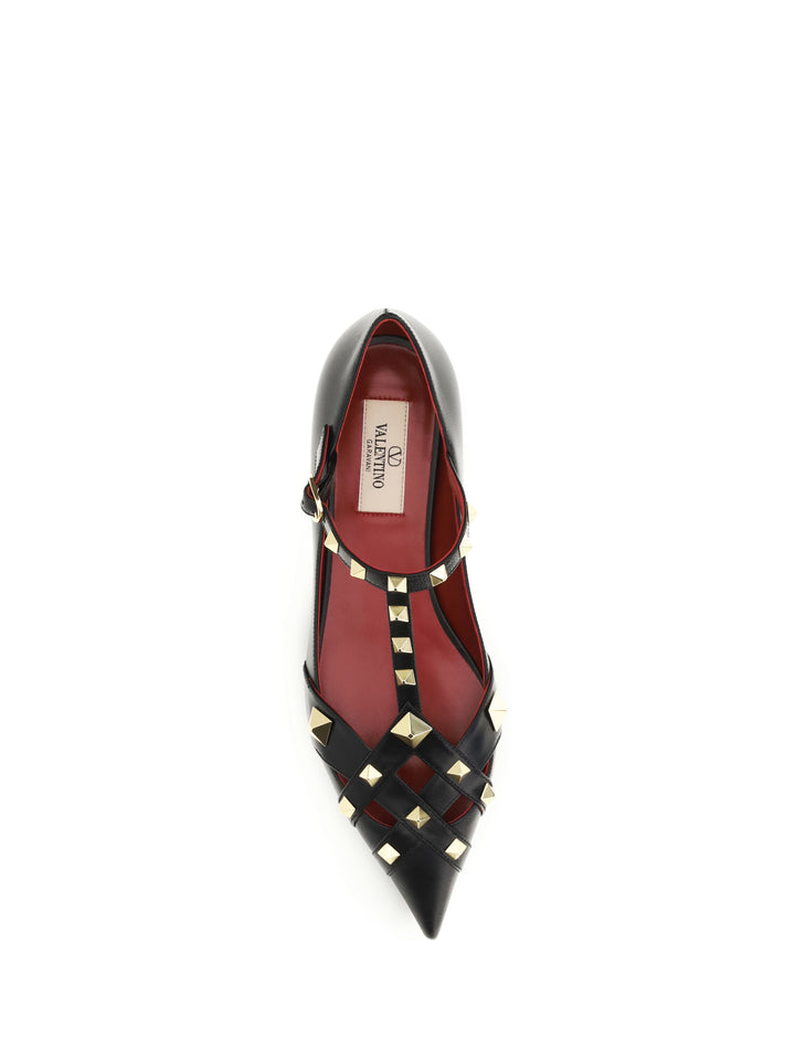 Studdy Ballerinas in kidskin 4