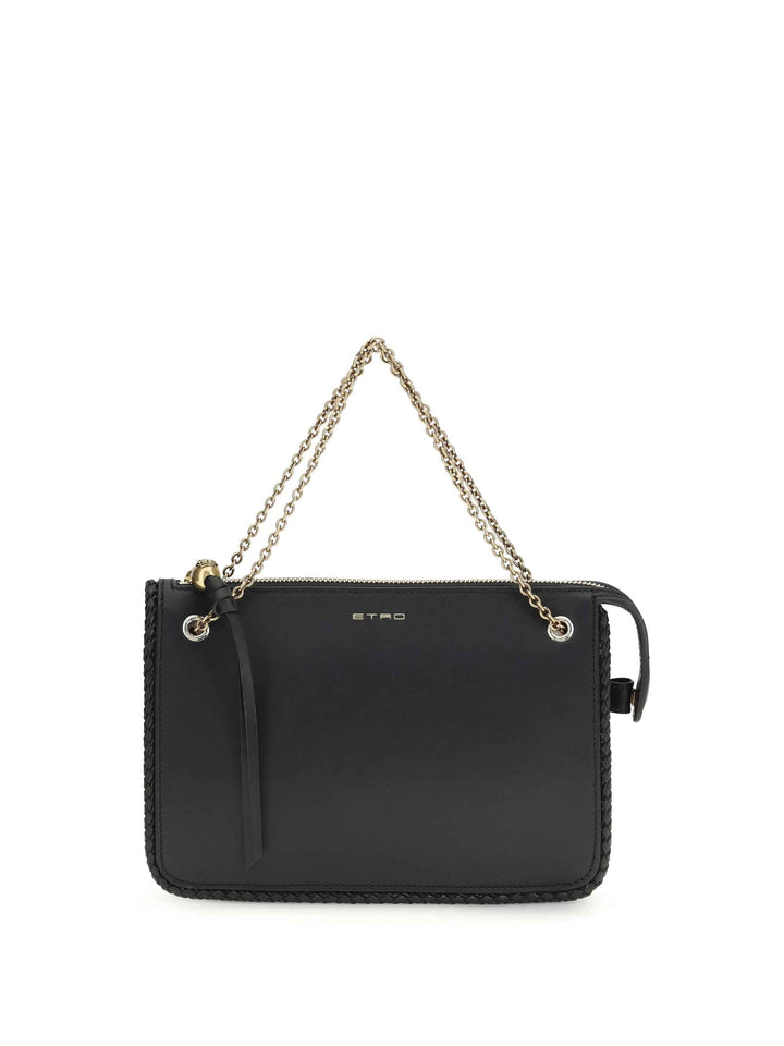 Leather Crossbody Clutch