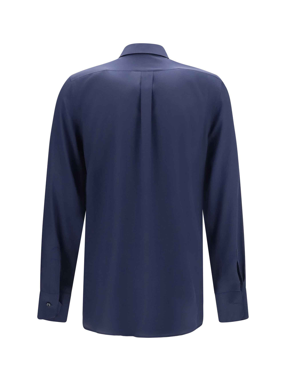 Gold Crêpe de Chine Shirt