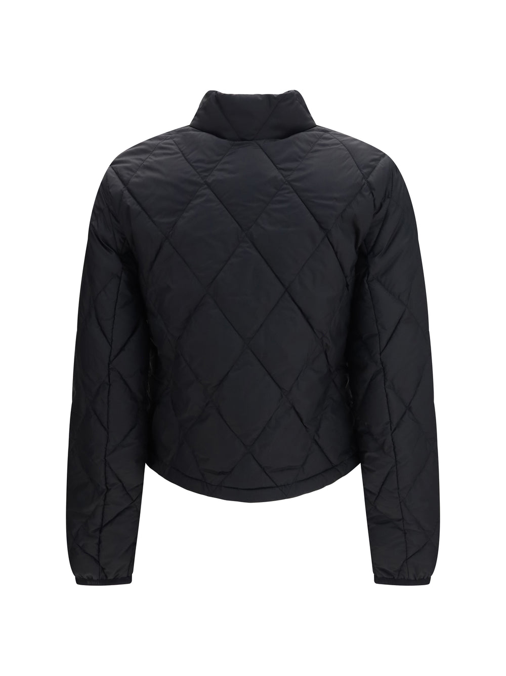 Bramford quilted nylon Jacket with Check tape 2