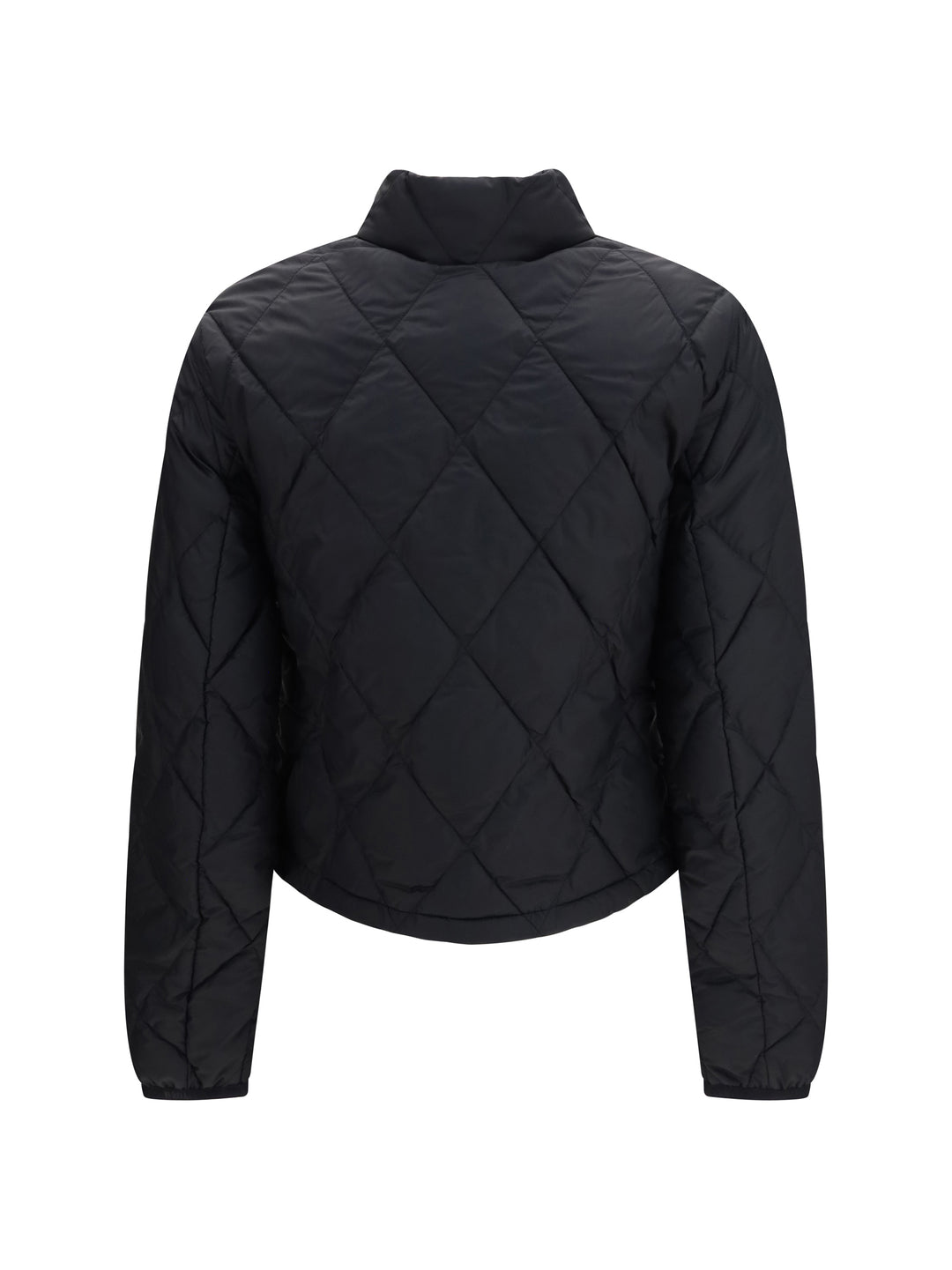 Bramford quilted nylon Jacket with Check tape 2