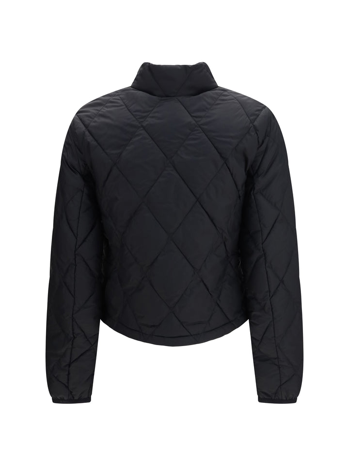 Bramford quilted nylon Jacket with Check tape 2