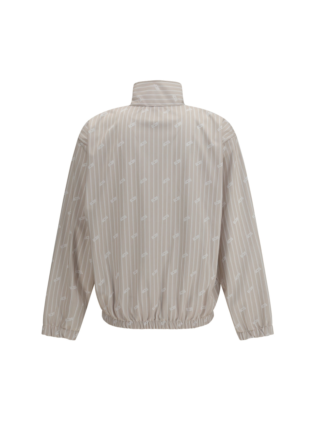 Pinstriped Track Jacket with all-over logo 2