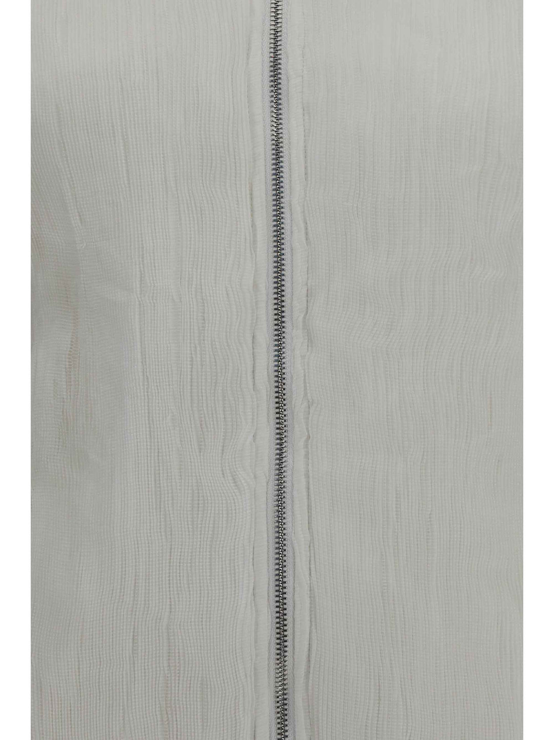 Jacket short padded jacket with striped fabric