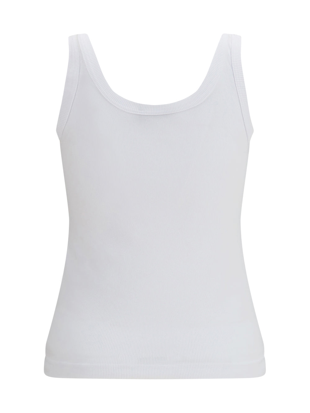Ribbed Logo Tank Top 2