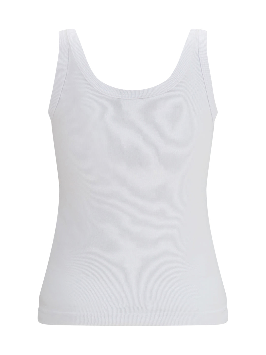 Ribbed Logo Tank Top 2