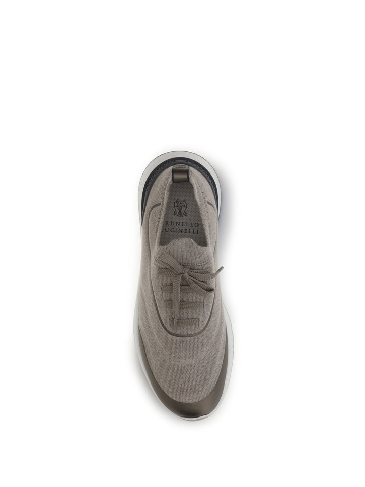 Techno cotton knit Sneakers runners 4