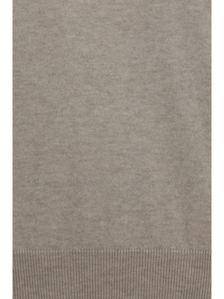 Cashmere Sweater with Monili chain 3