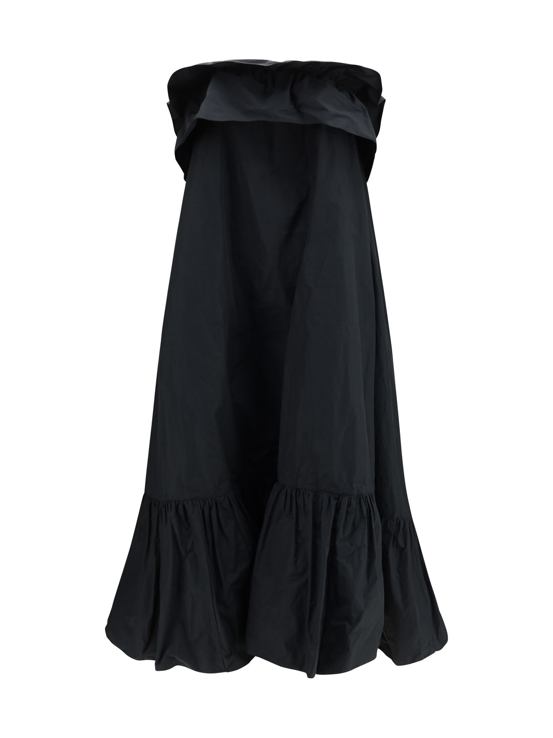 Sleeveless country Dress in technical canvas 1