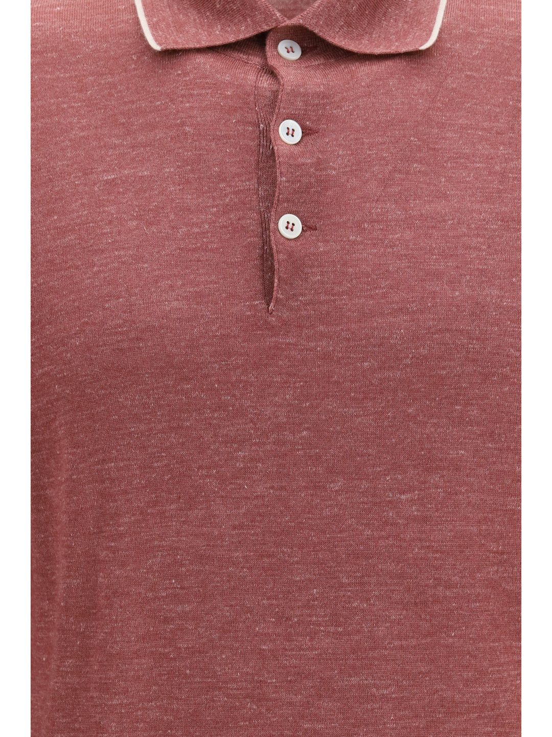 Lightweight cashmere, silk and hemp knit Polo 3