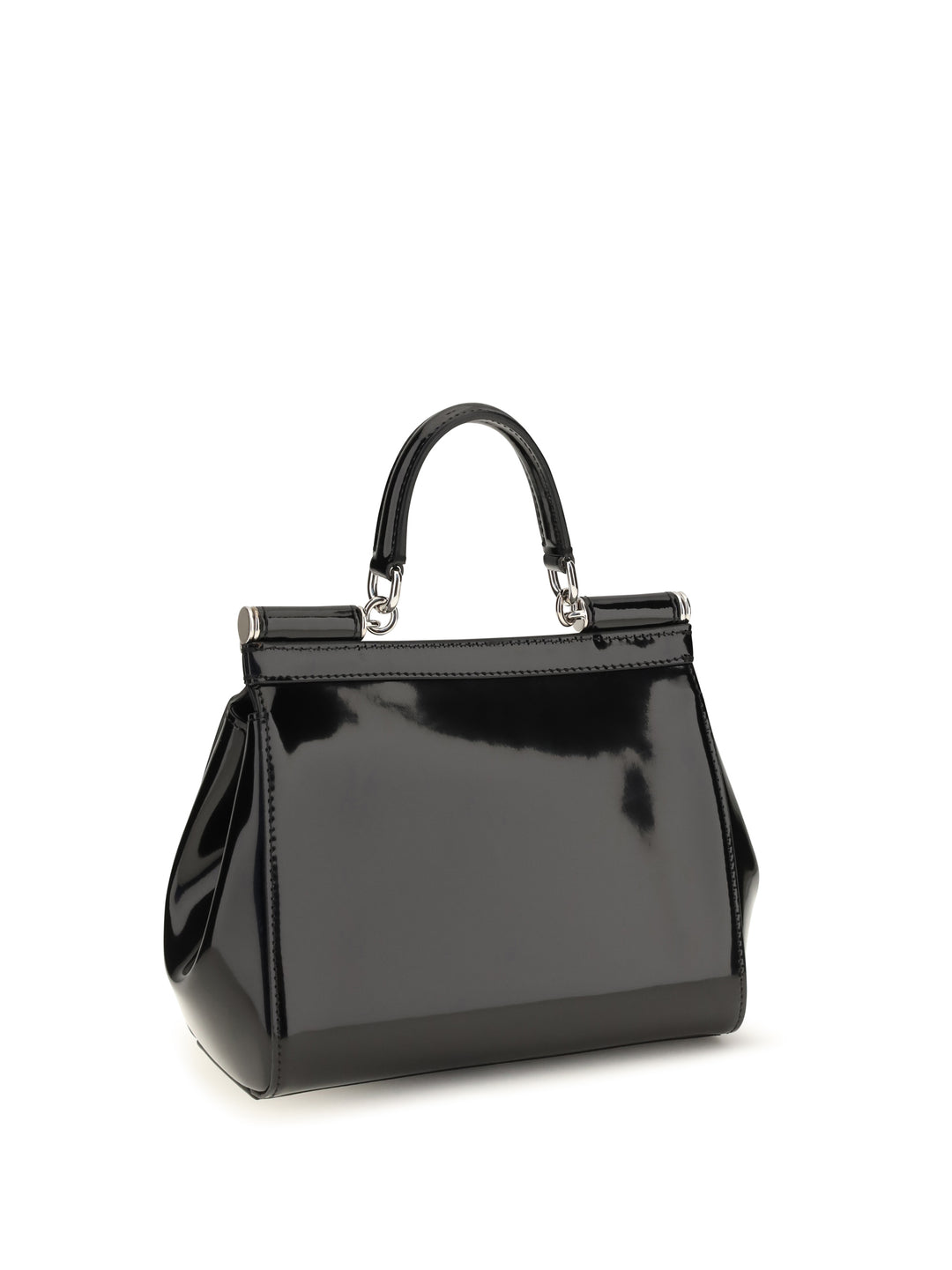 Small Sicily glossy calfskin Handbag 3