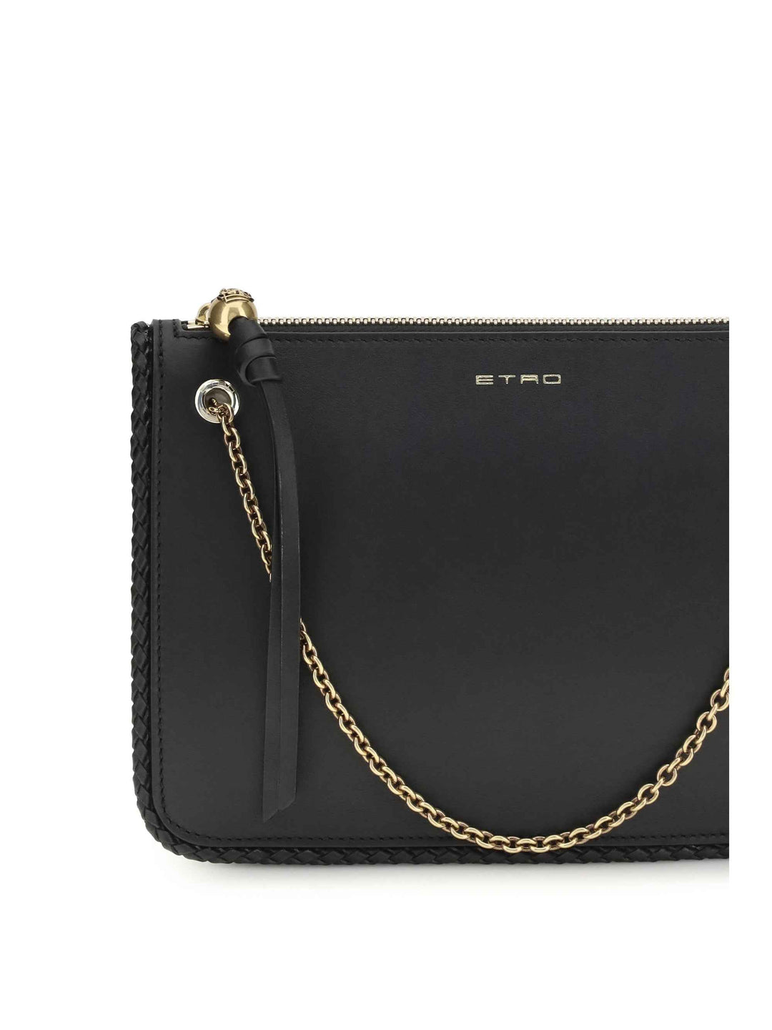 Leather Crossbody Clutch