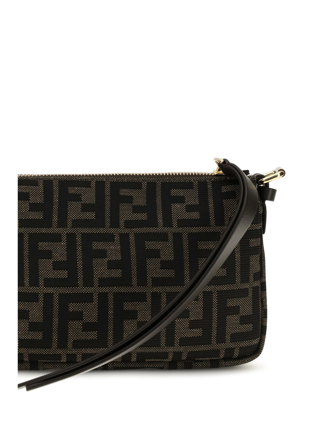 All-over monogram jacquard Shoulder Bag 3