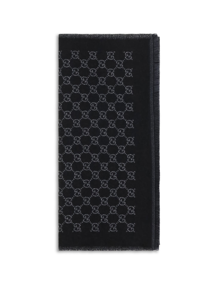 Miss Stenny GG Monogram wool Scarf 1