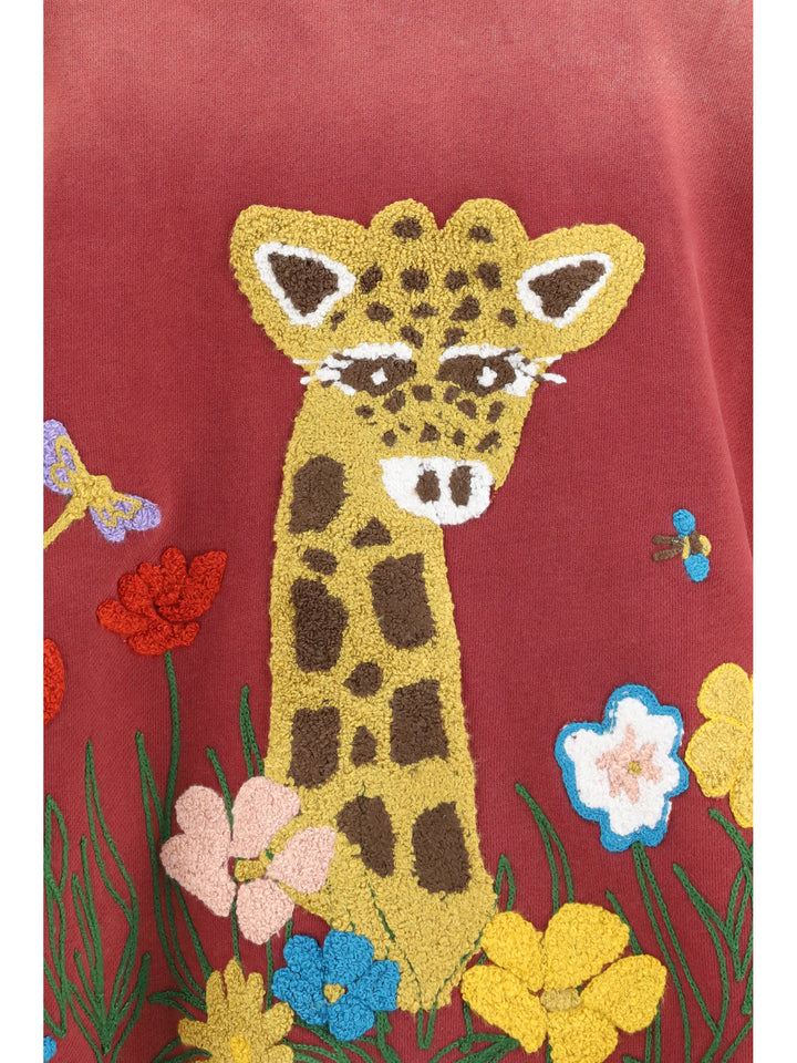 Embroidered Wildlife Hoodie 3