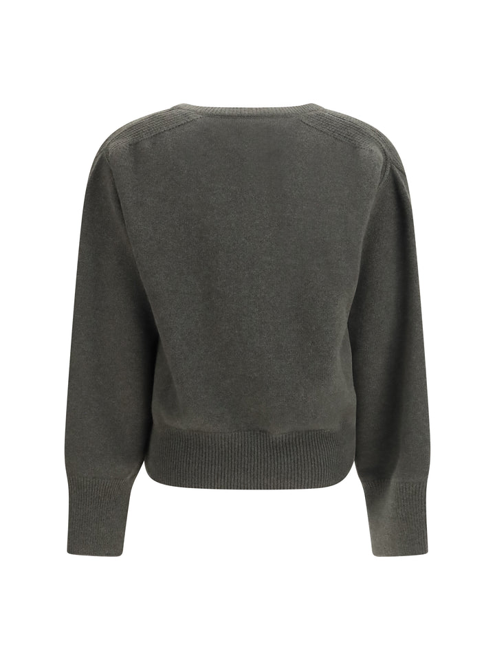 V-neck cashmere Sweater 2