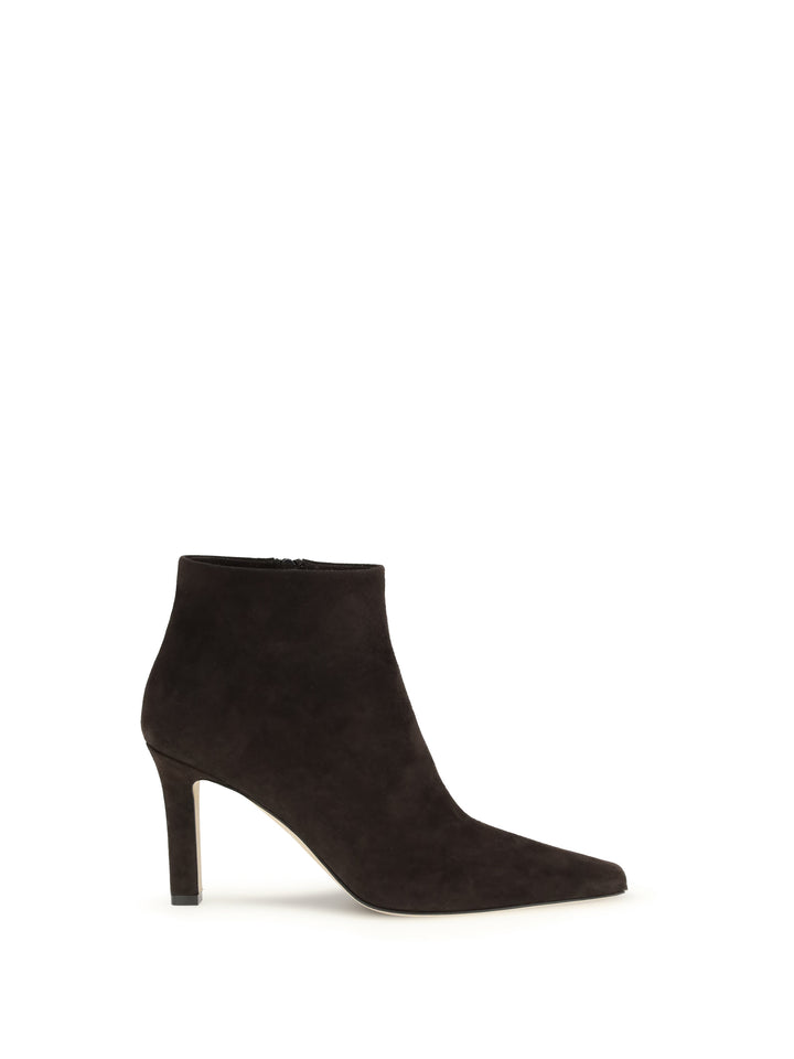Squared Toe nappa leather ankle Boots 1