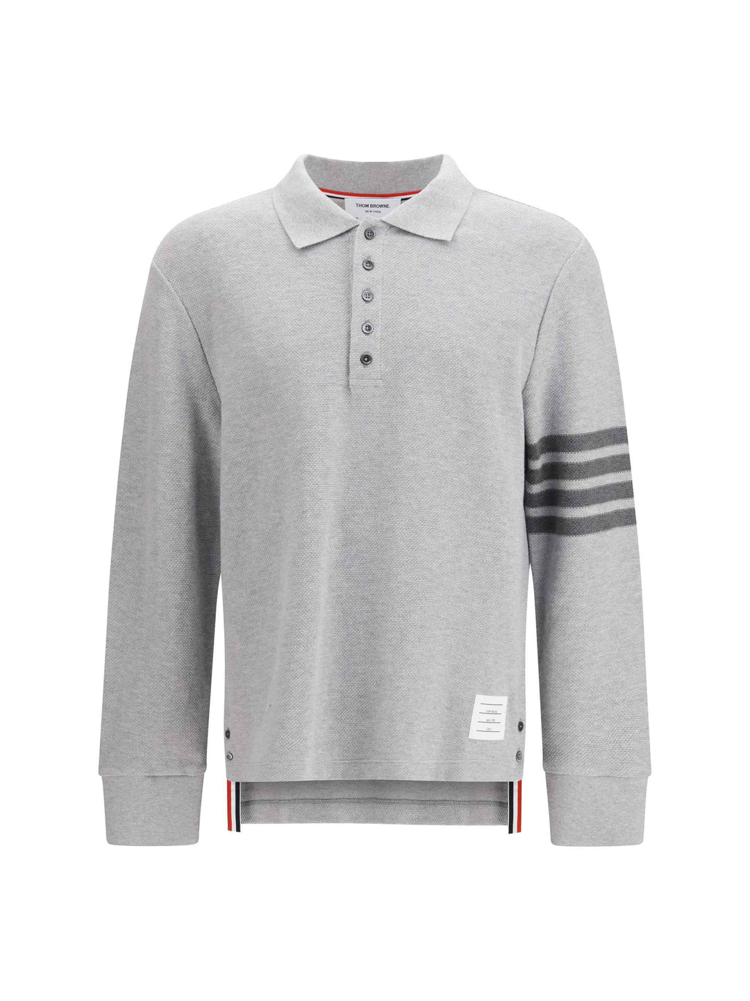 Piqué long-sleeve Polo