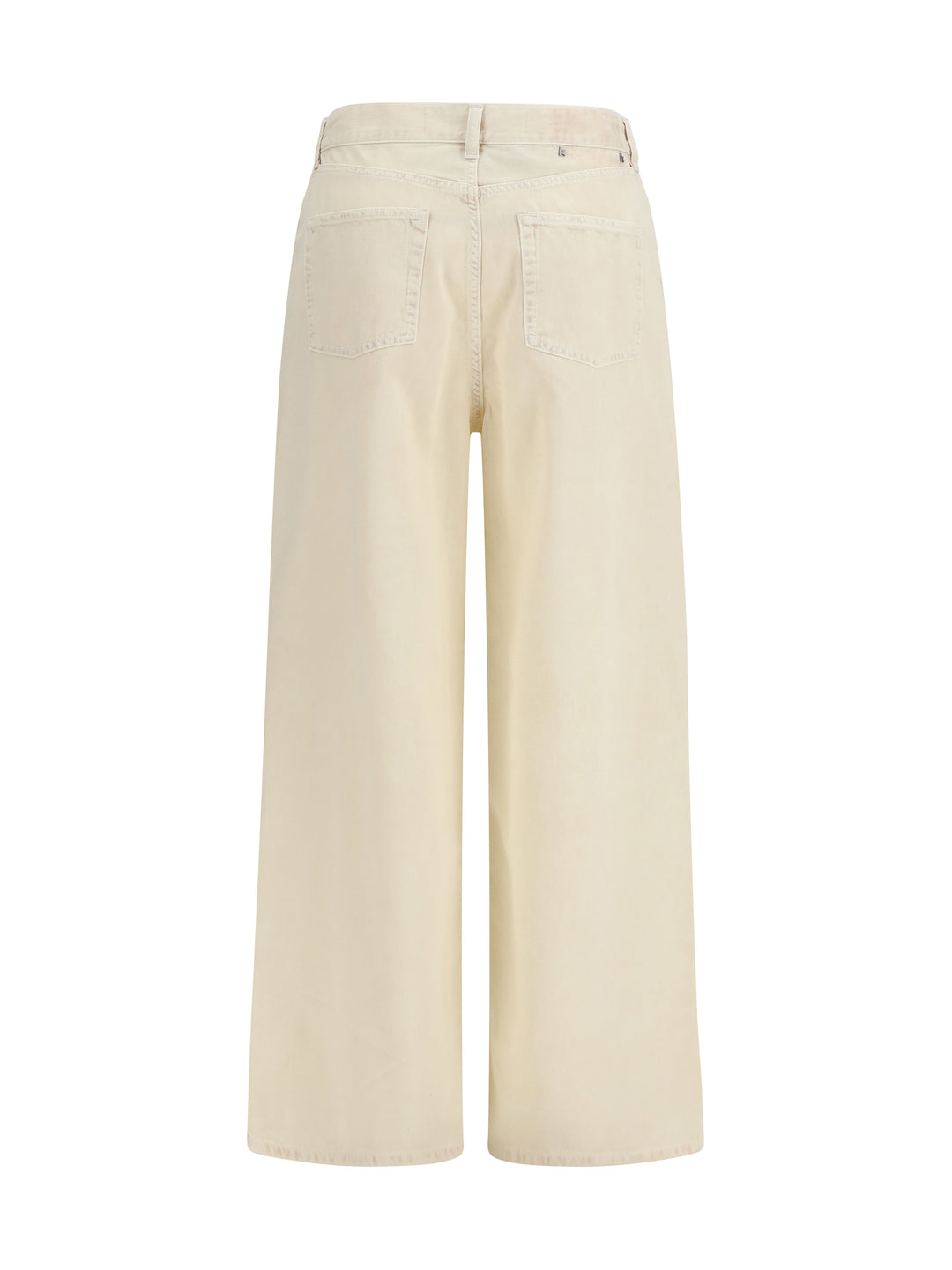 Wide-leg cotton denim Jeans 2