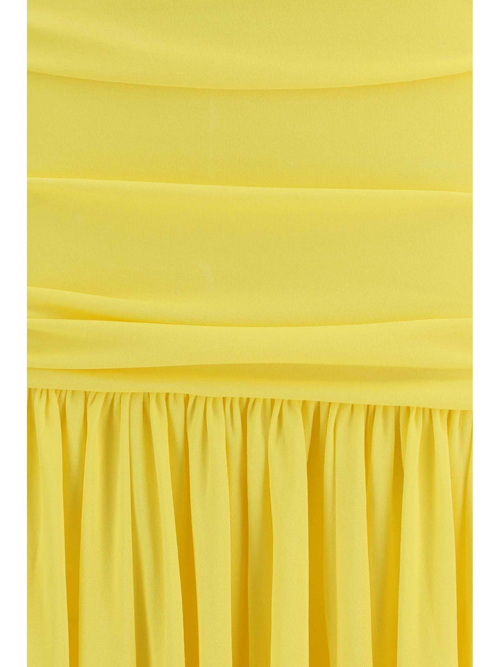 Pleated midi Dress