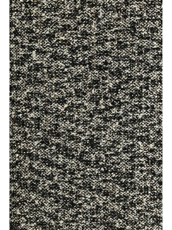 Midi Skirt in laminated bouclé fabric