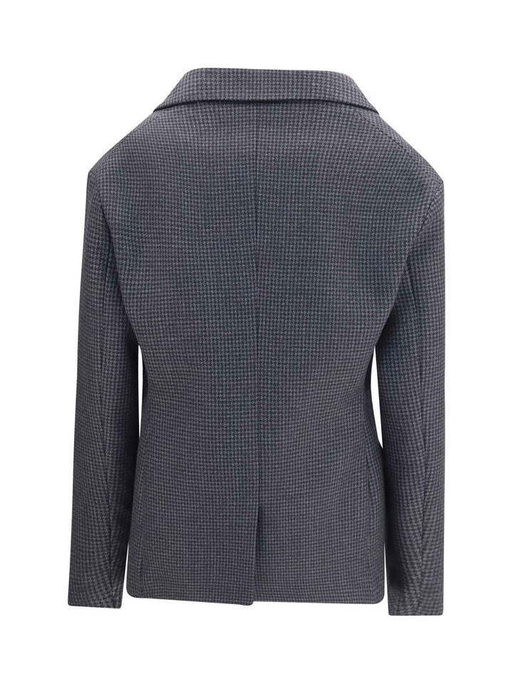 BALENCIAGA Jackets &amp; Coats in DARK GREY/BLACK