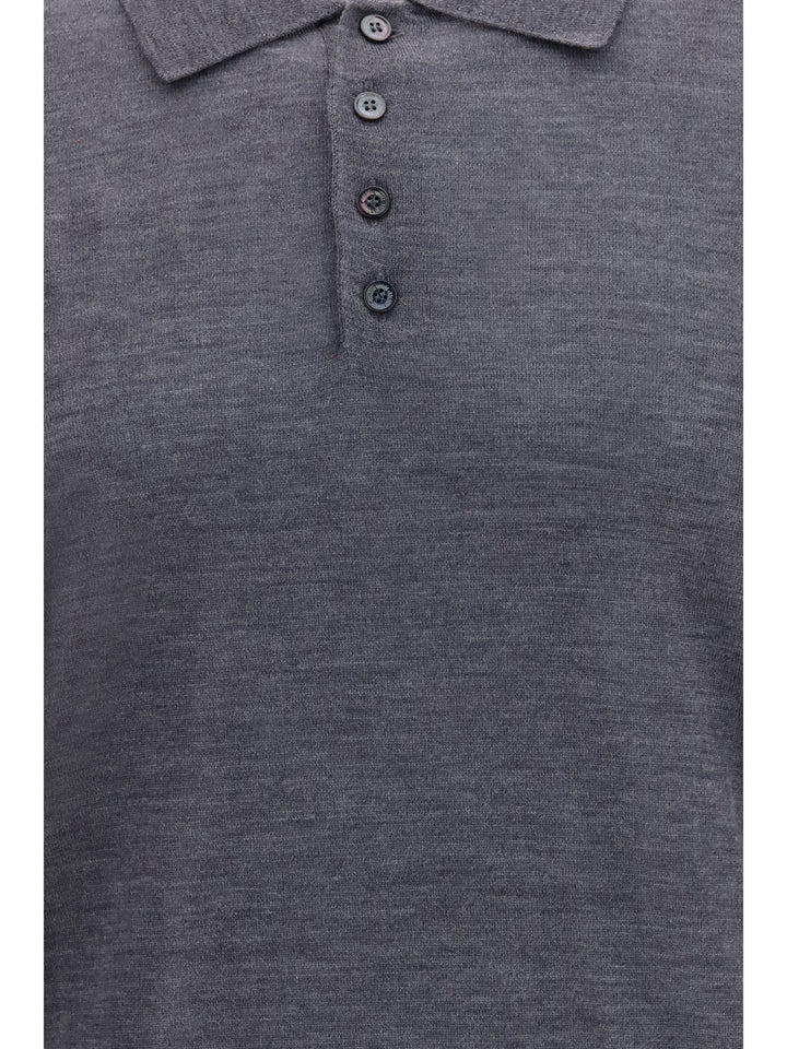Virgin wool Polo Shirt 3