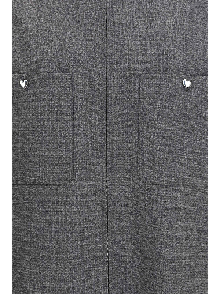 Mouliné wool shirt Jacket