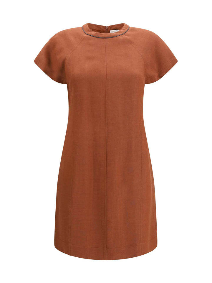 Midi linen Dress