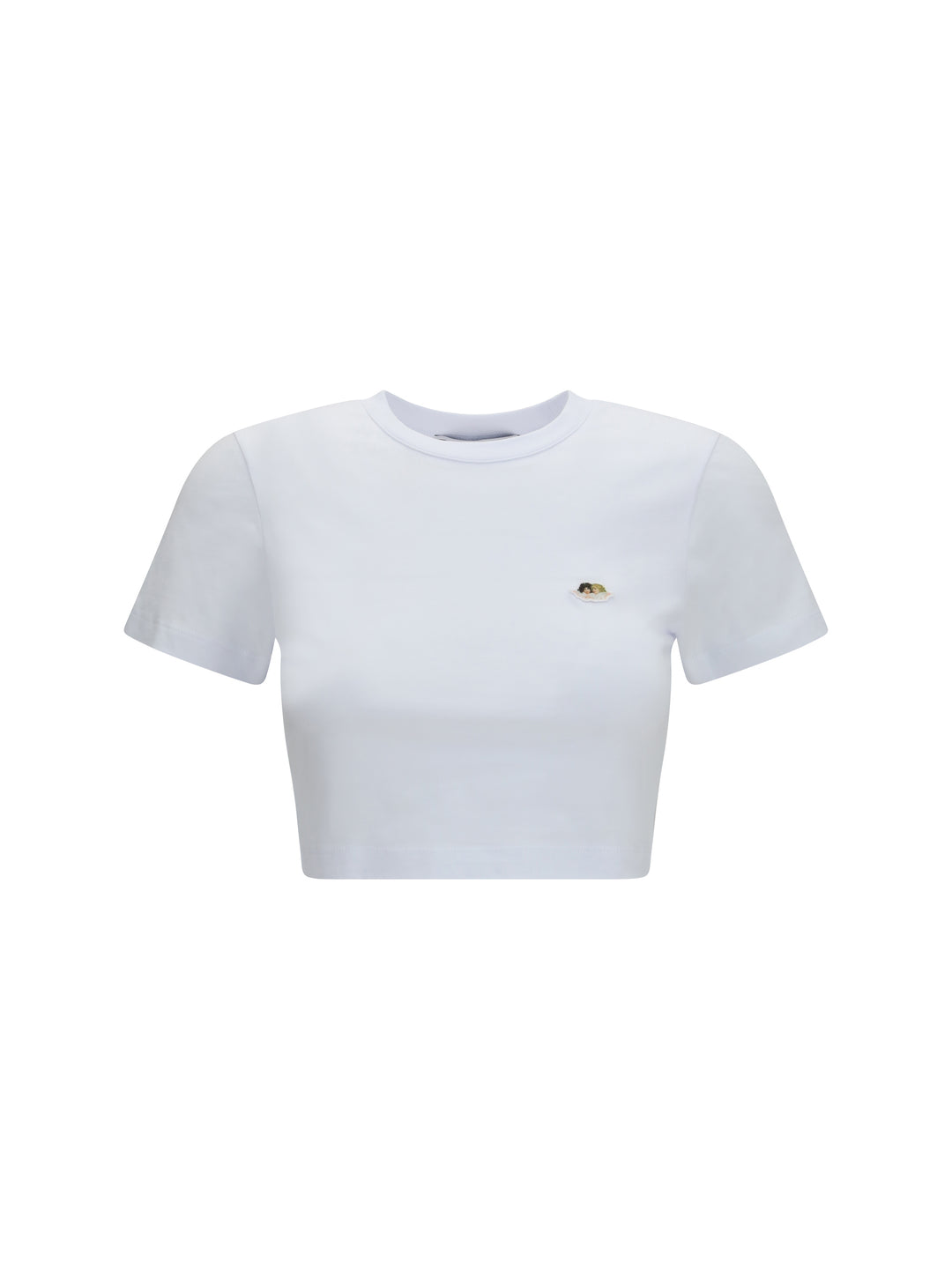 Angels patch cropped T-shirt 1