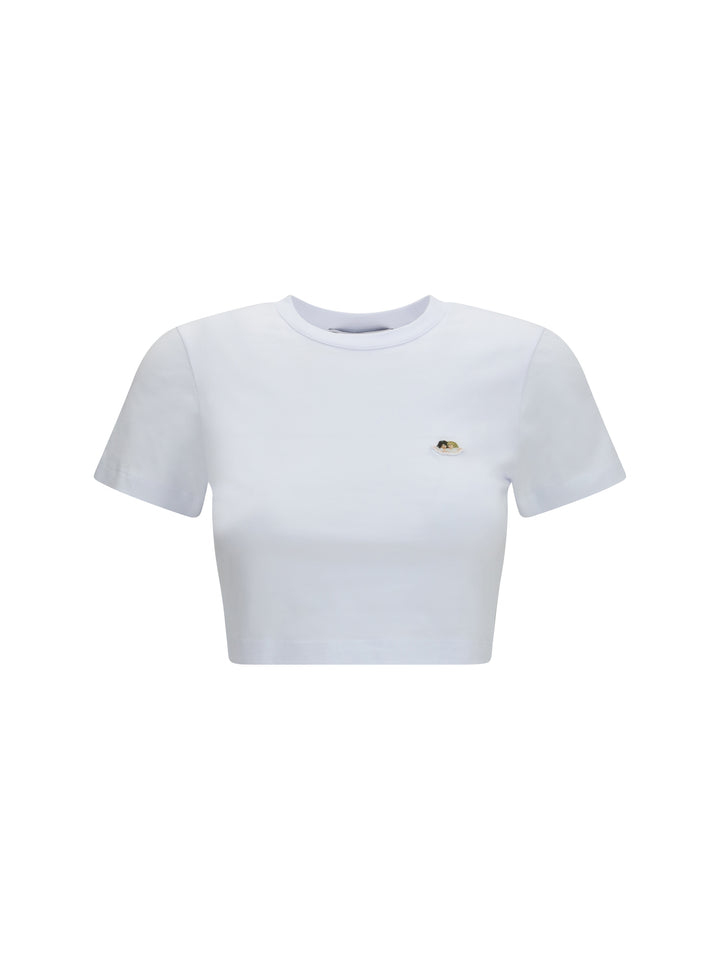 Angels patch cropped T-shirt 1