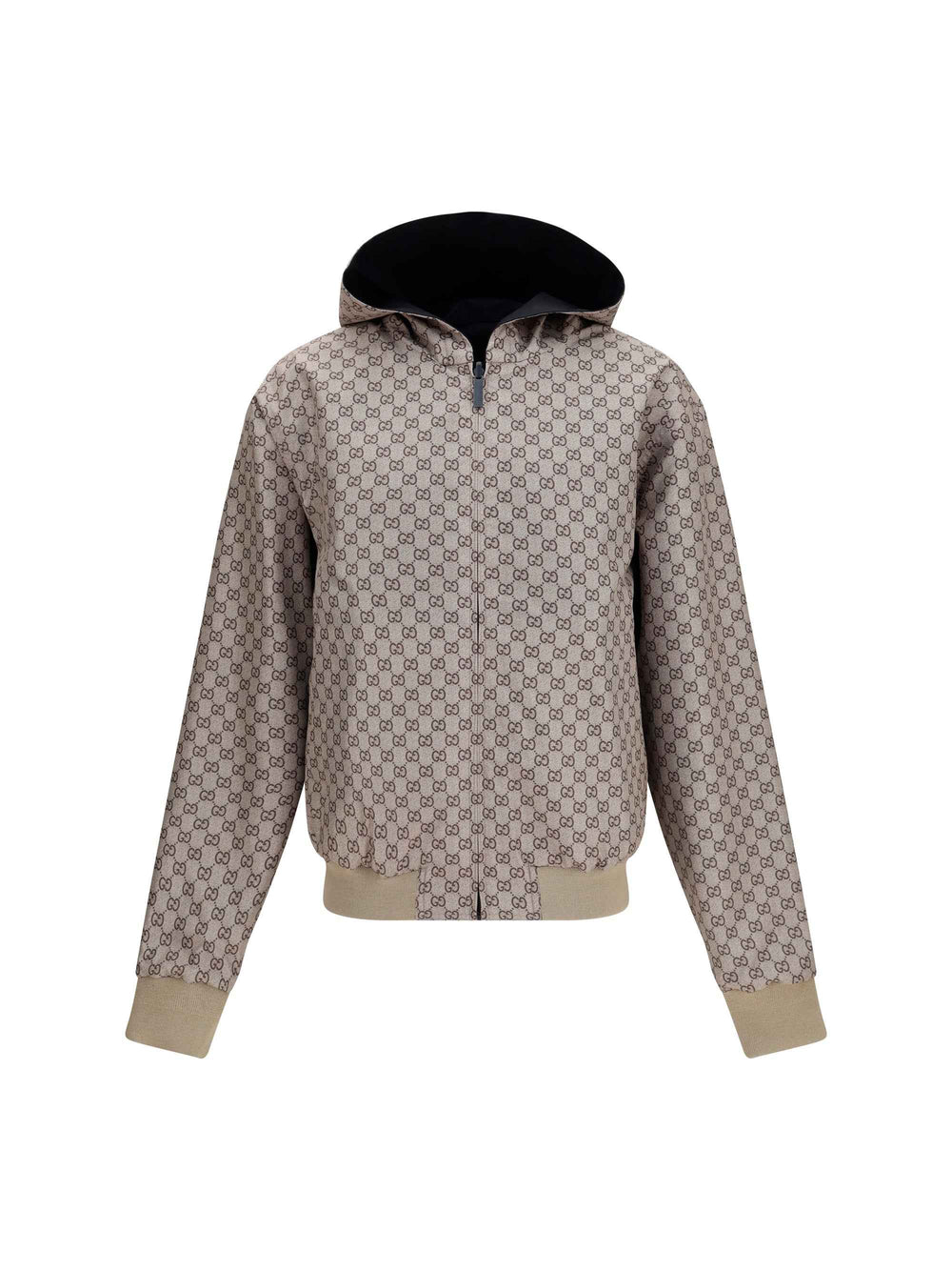Reversible zip Jacket in cotton