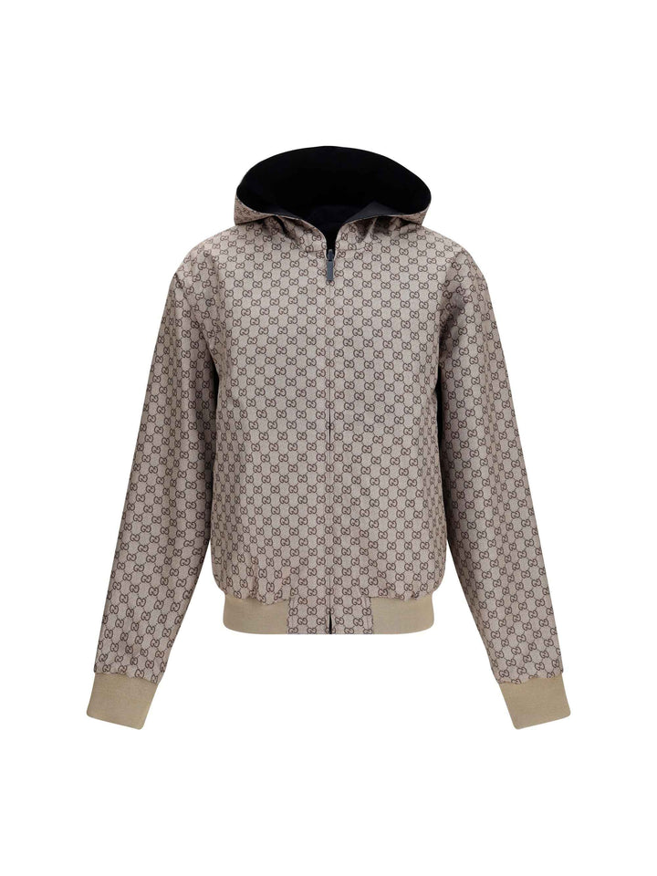 Reversible zip Jacket in cotton