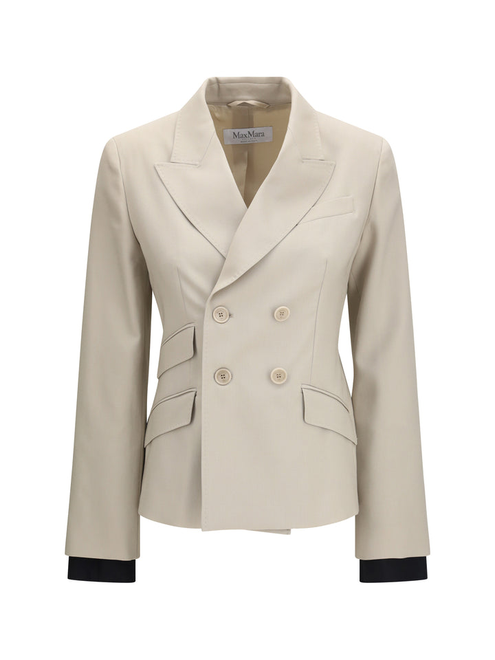 Placido double-breasted Blazer in wool, mohair, and silk 1
