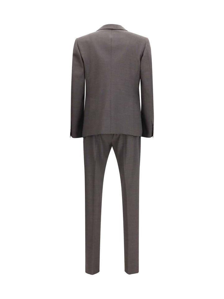 Single-breasted wool-blend Suit